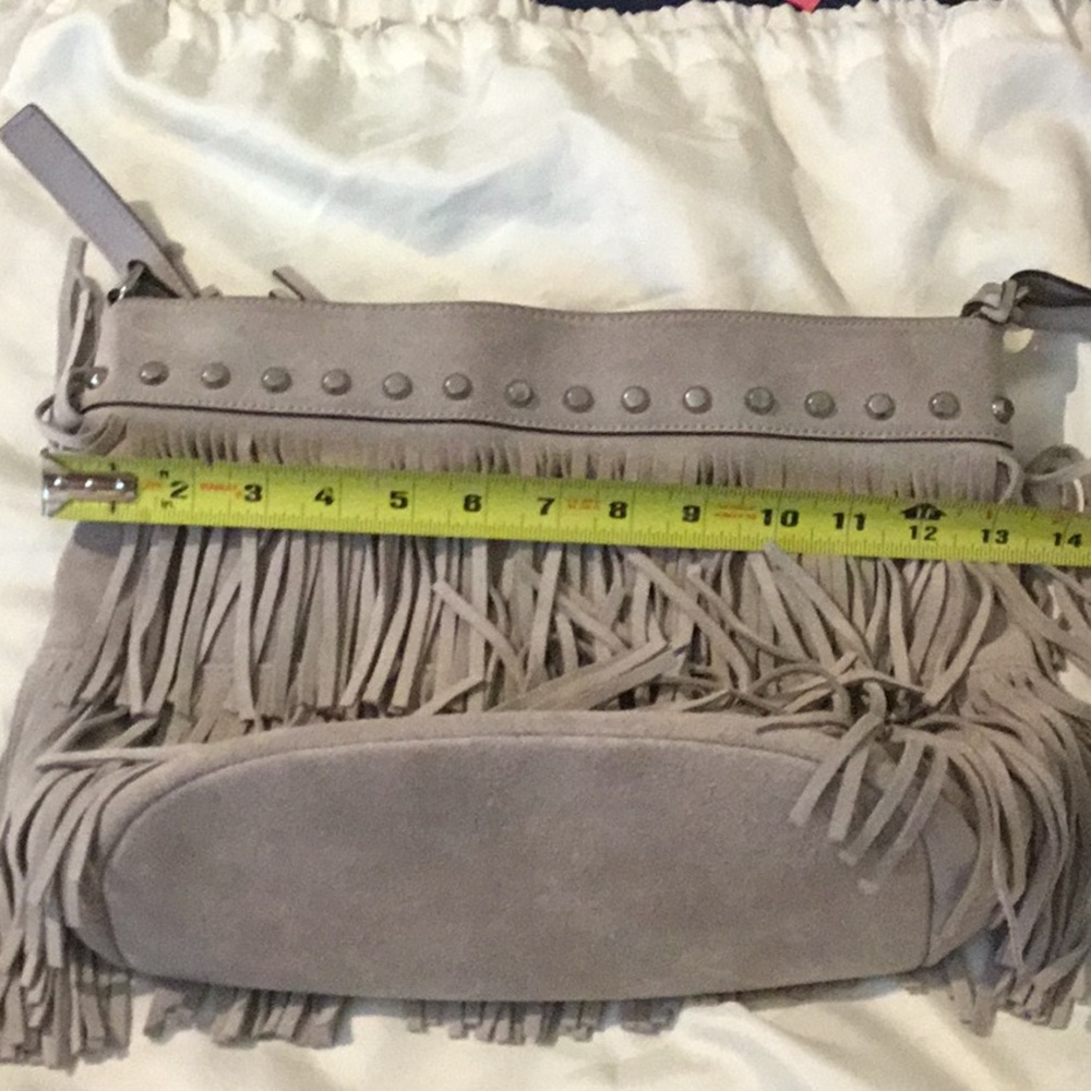 EUC Michael Kors Fringe Messenger Fringe Bag - Picture 12 of 16